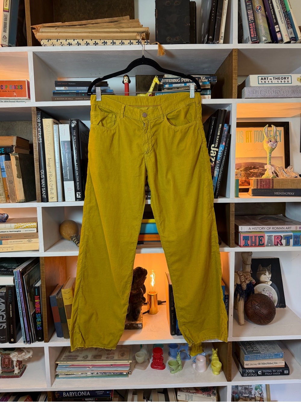 Massimo Alba Mustard Yellow Corduroy Pants